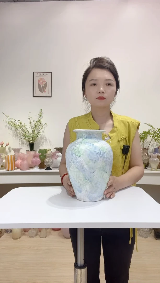 景德镇渲染大陶瓷花瓶