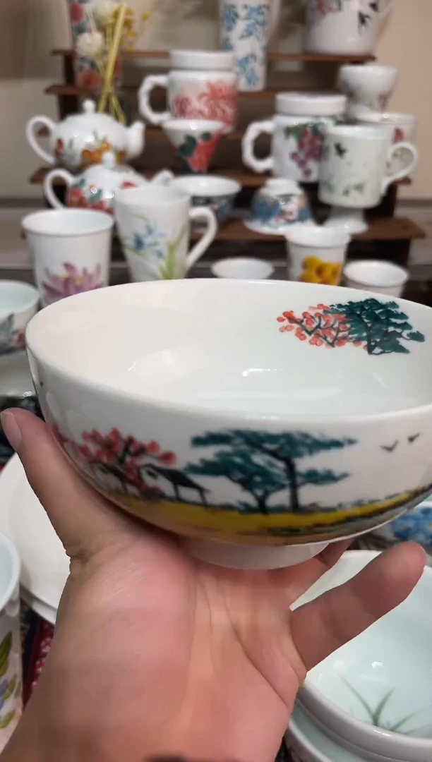 摆件景德镇手绘高端瓷器