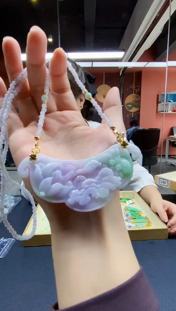 颈饰未镶嵌翡翠翡翠吊坠