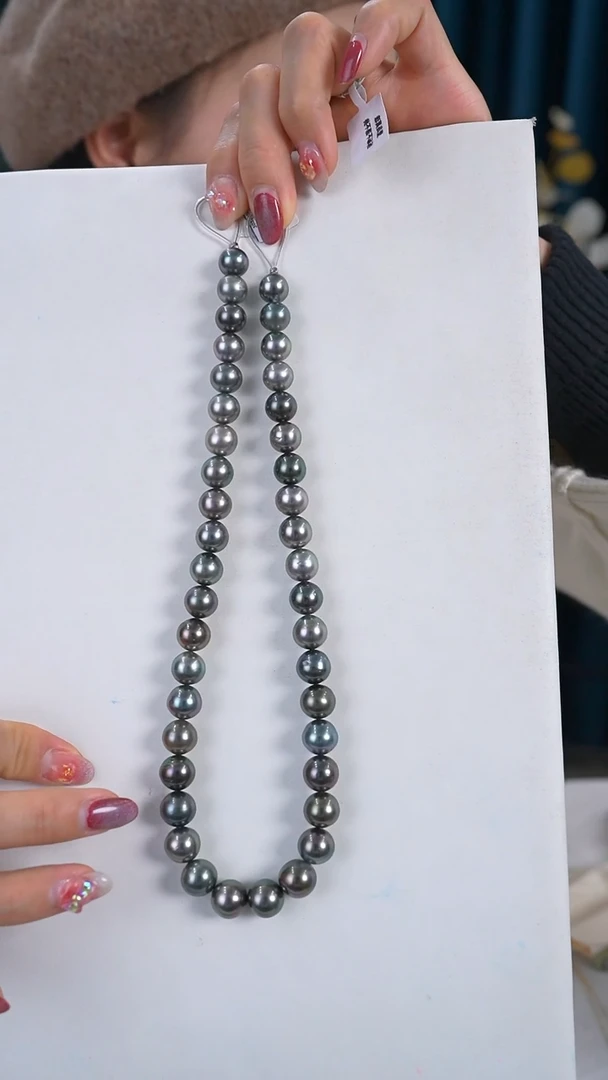 【闪购商品】海水珍珠颈饰未镶嵌9.5-11.0mm 大溪地项链