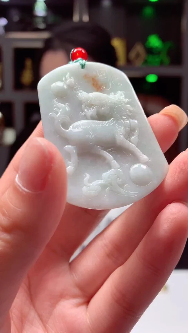 吊坠(不含链)未镶嵌翡翠天然翡翠A货03