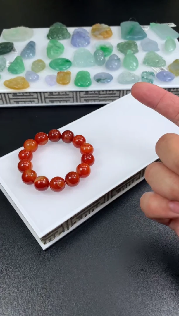 【闪购商品】玛瑙/玉髓手链未镶嵌多样性发一件