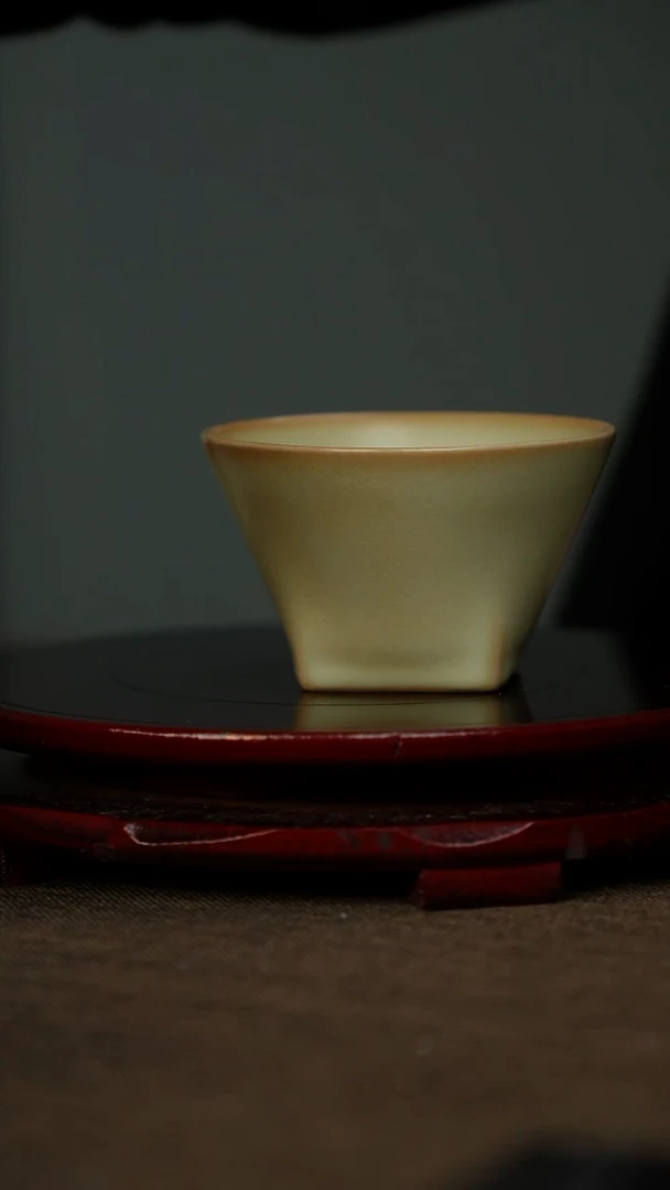 全品 粉青 天圆地方 带底款