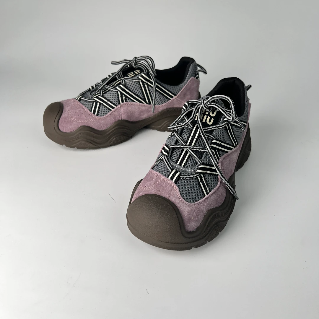 CBL+5CM厚底徒步登山鞋女透气轻便休闲运动