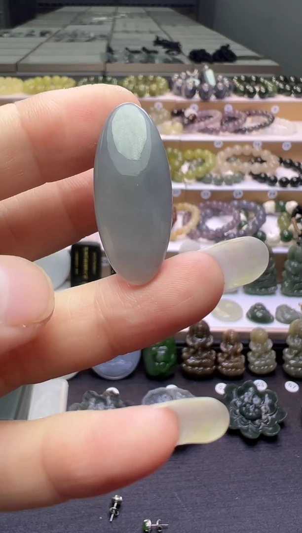 未镶嵌和田玉珠宝半成品146号链接卡33*14*5mm