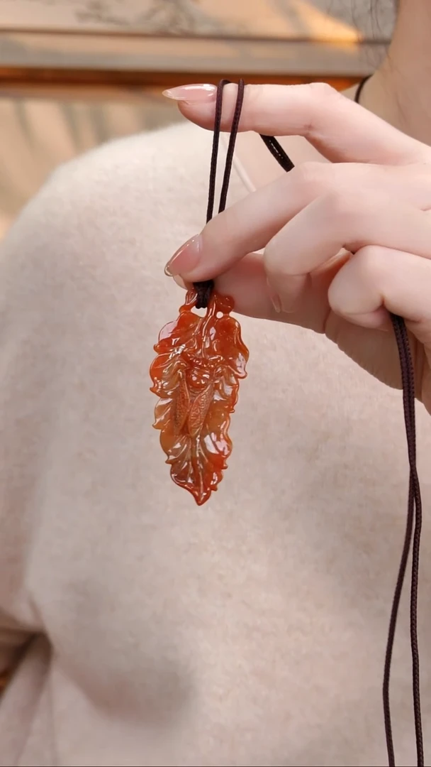 颈饰未镶嵌翡翠国风