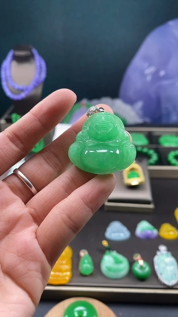 满色吊坠 所见即所得！