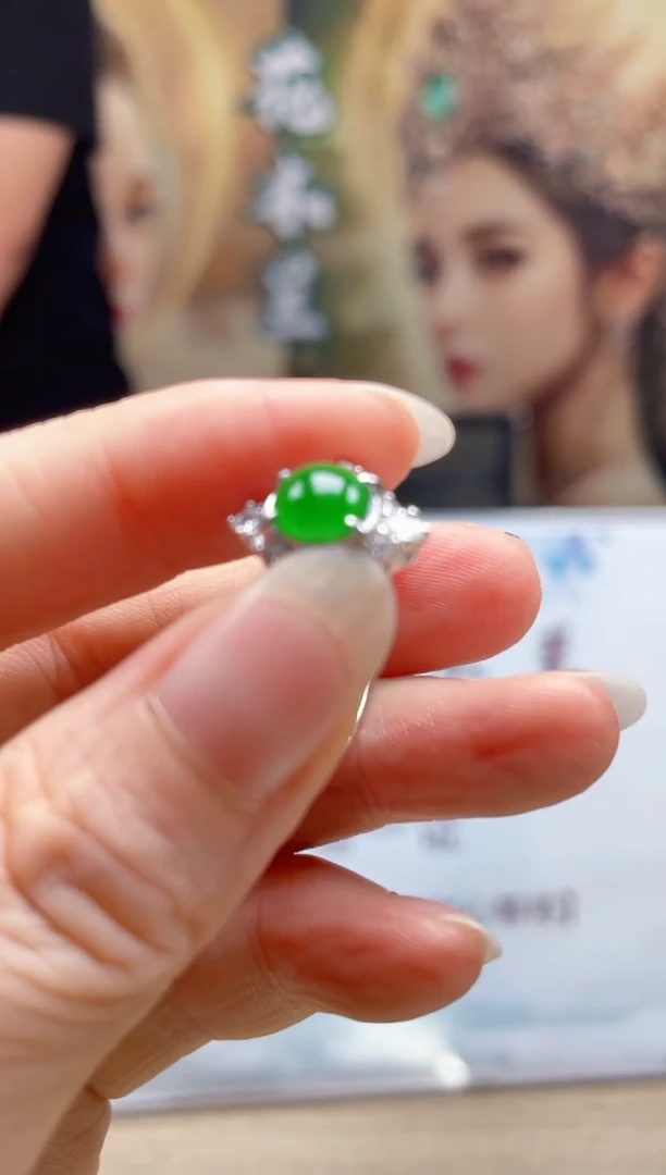 翡翠未镶嵌颈饰      *138