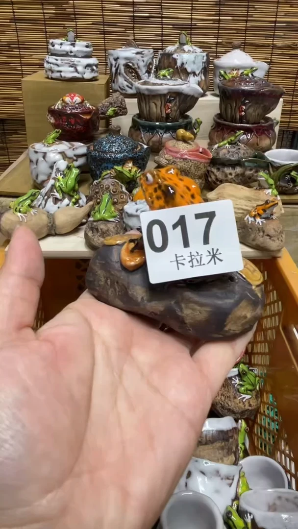 清**堂017精美粗陶手工柴烧