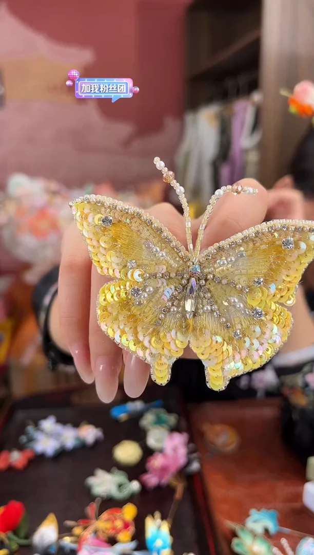 【闪购商品】刺绣苏绣世家非遗手工（胸针）