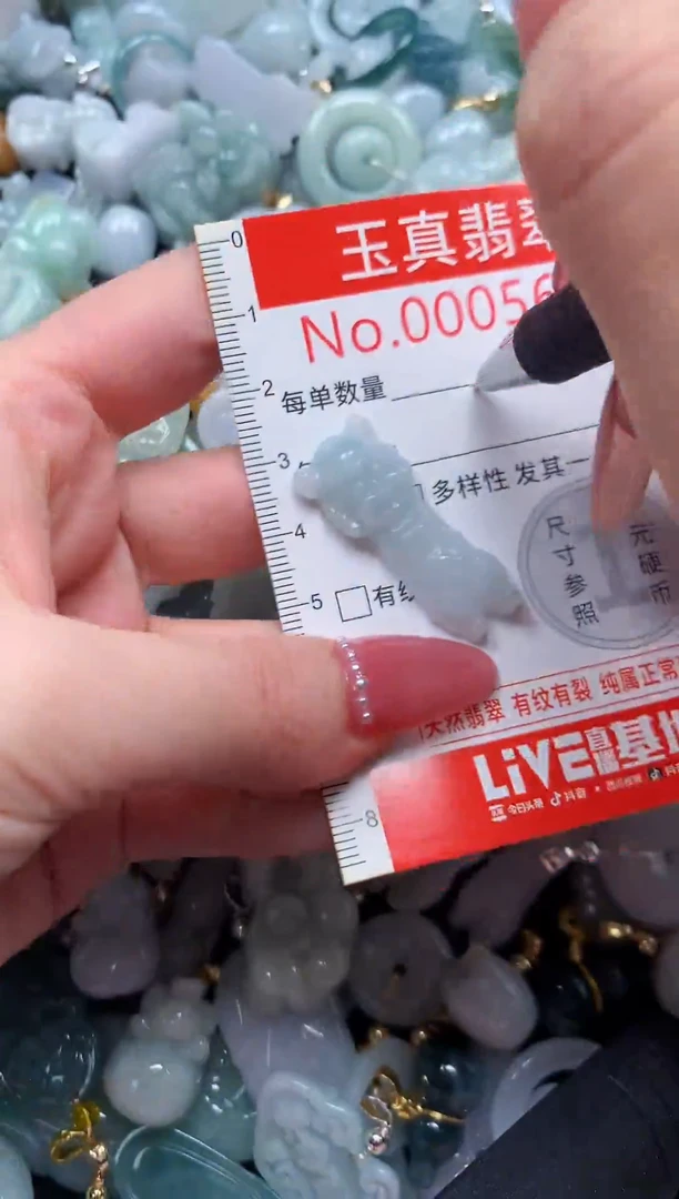 翡翠未镶嵌吊坠(不含链)5613