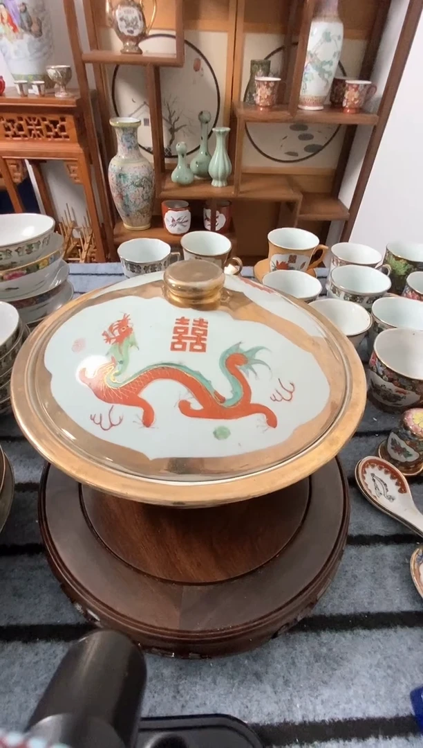 其他微瑕景德镇厂瓷摆件单件
