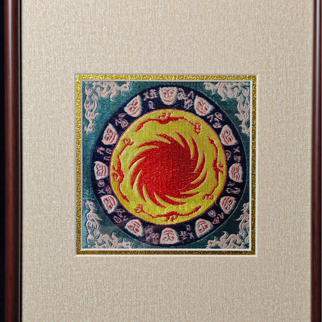 【常老师】蜀锦太阳神鸟