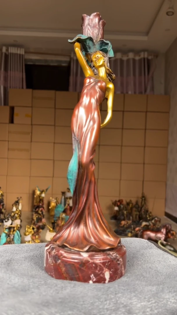 精美雕塑 精铜材质