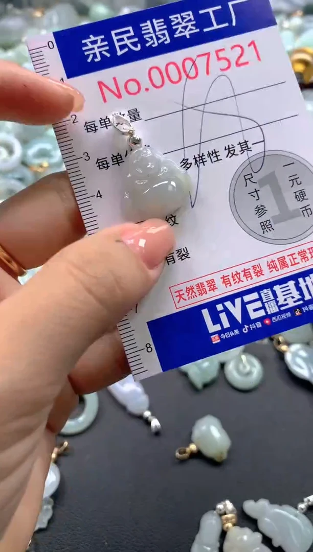 颈饰未镶嵌翡翠7521