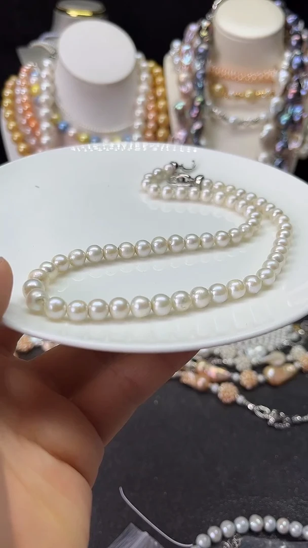 颈饰未镶嵌淡水珍珠多人