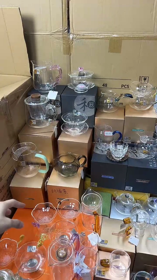 @@禾器晶彩蝴蝶茶漏浅紫