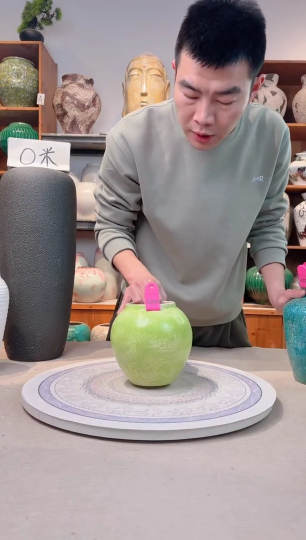 瓶陶瓷花瓶 无花  福利 a605