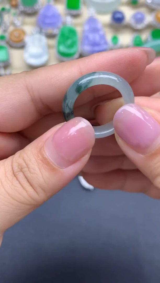 翡翠戒指未镶嵌116-春日珠宝