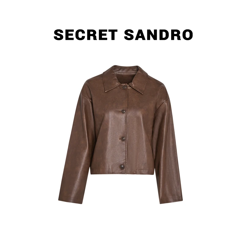 【爆款】【多娜&Secret Sandro粉丝专享】皮衣 P25293014N