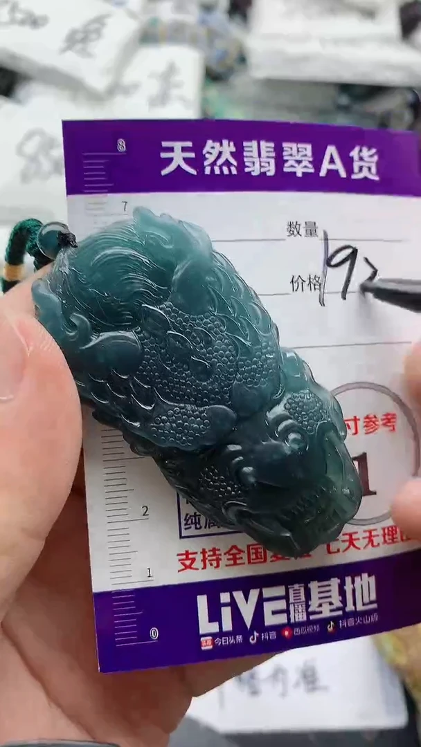 翡翠未镶嵌颈饰888