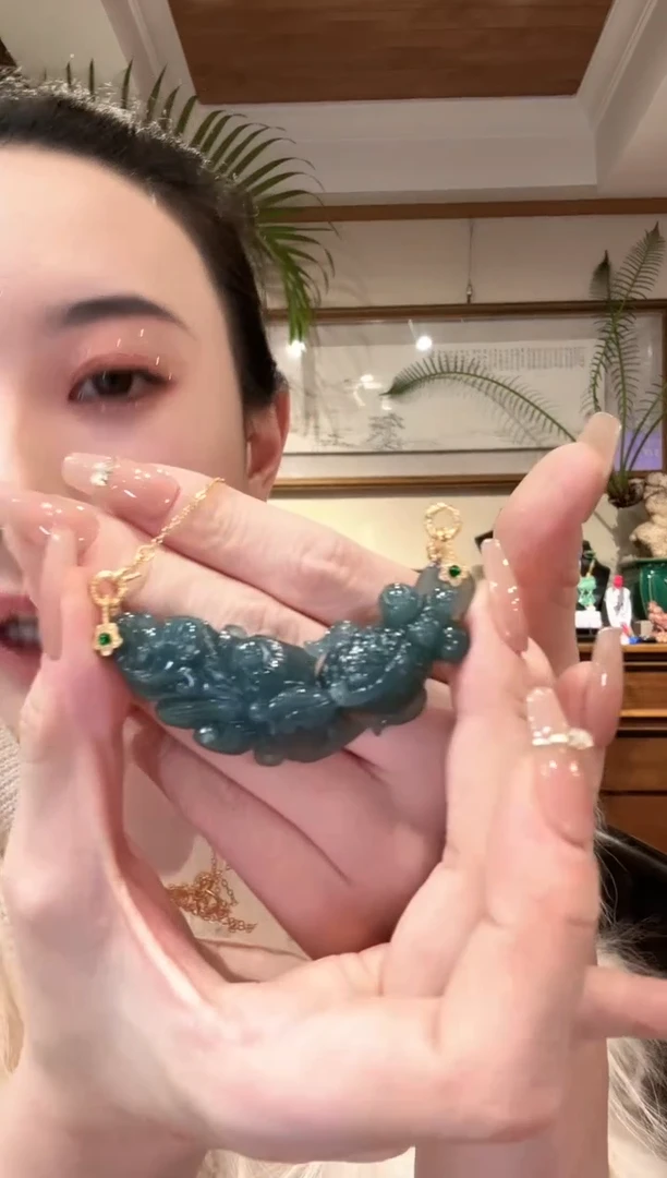 【闪购商品】翡翠颈饰未镶嵌国风