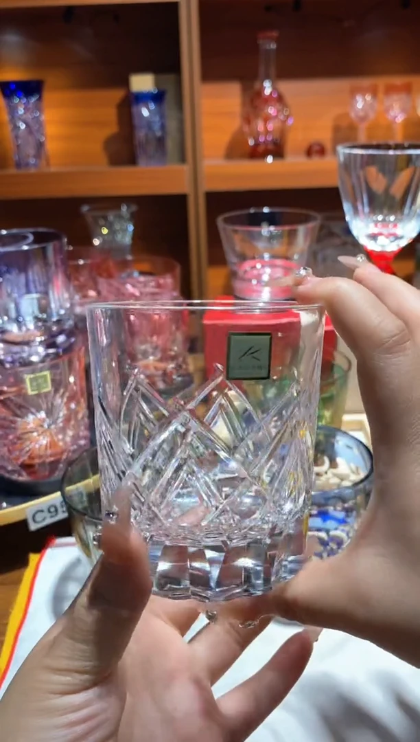 手工艺品玻璃KAGAMI进口缭乱