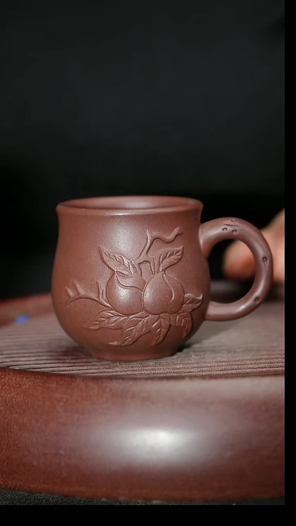 茶杯紫砂紫砂主人杯福利放漏