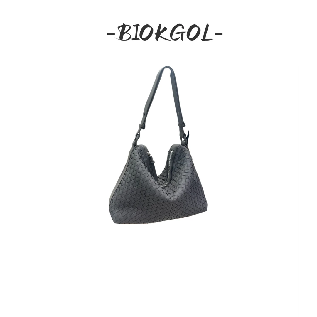 BIOKGOL/百顾原厂cc 水染皮 内里头层猪皮 BV碟家饭盒包 9266