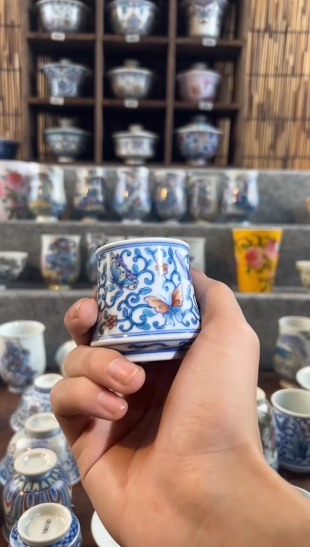 1765天禄言瓷纯手绘茶器