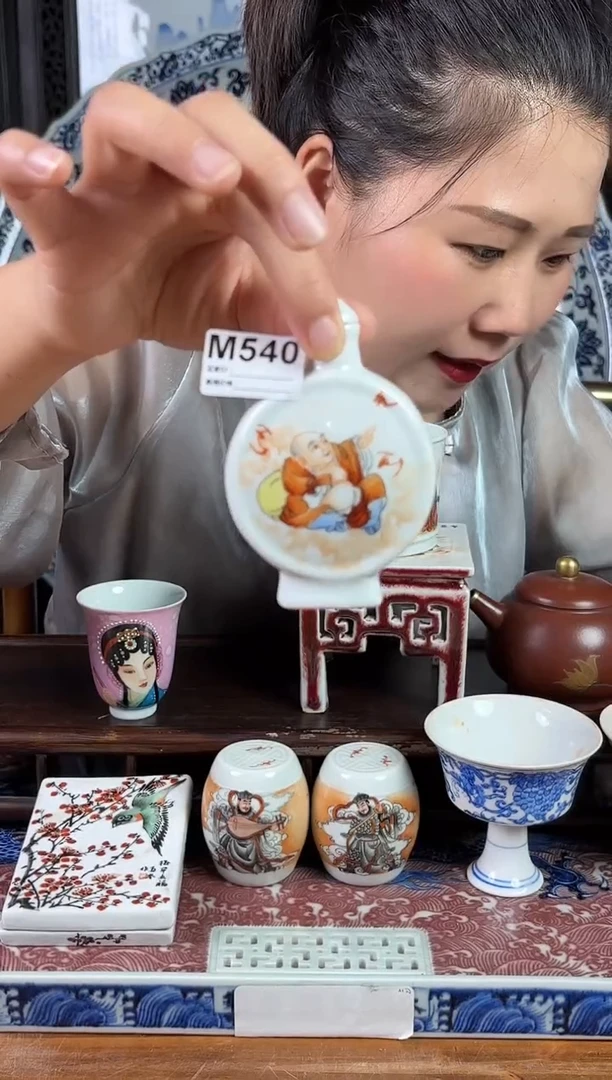 摆件景德镇陶瓷仿古摆件M540