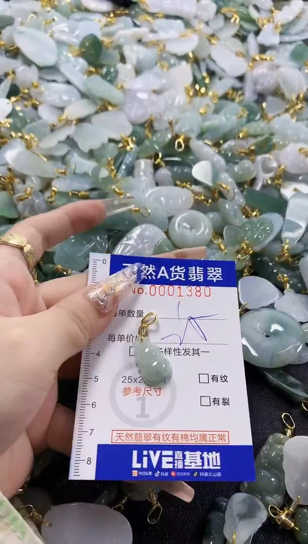 颈饰未镶嵌翡翠天然A货翡翠