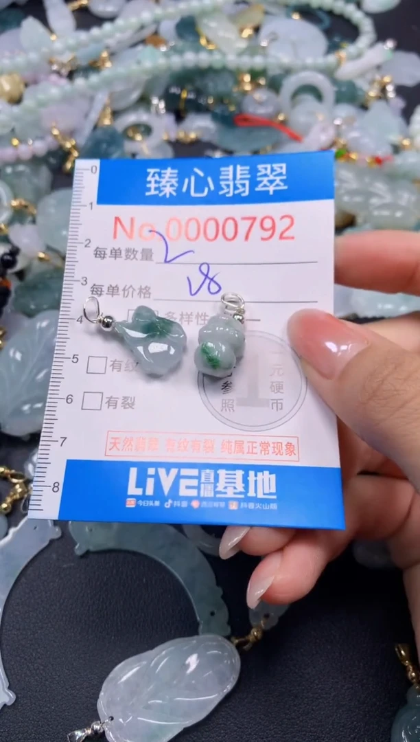 颈饰未镶嵌翡翠792