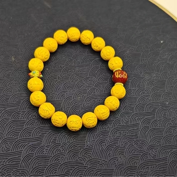 23号V16雄时尚10mm雕刻手串