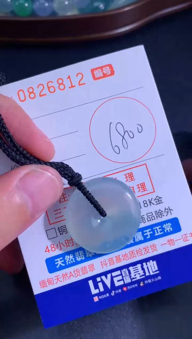 颈饰未镶嵌翡翠独***下独（订金）