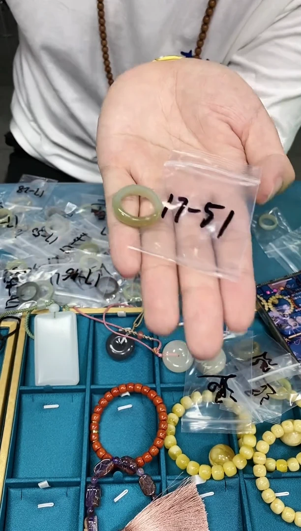 【闪购商品】和田玉戒指未镶嵌17-51
