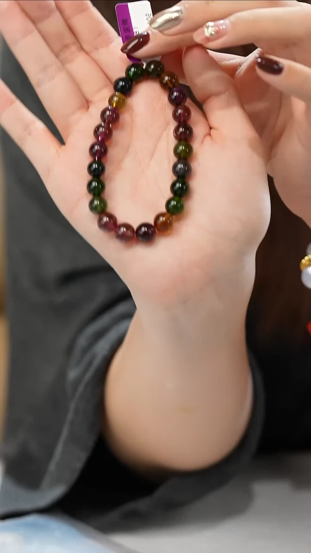 未镶嵌手链碧玺碧玺8mm