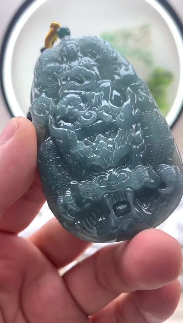 颈饰未镶嵌翡翠普贤