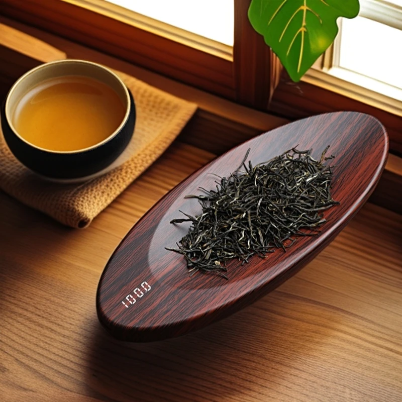 茶具高精度茶称精准小秤茶则秤充电复古家用纯手工小型便携茶道