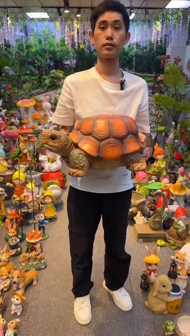 无花朵花园庭院摆件&00&