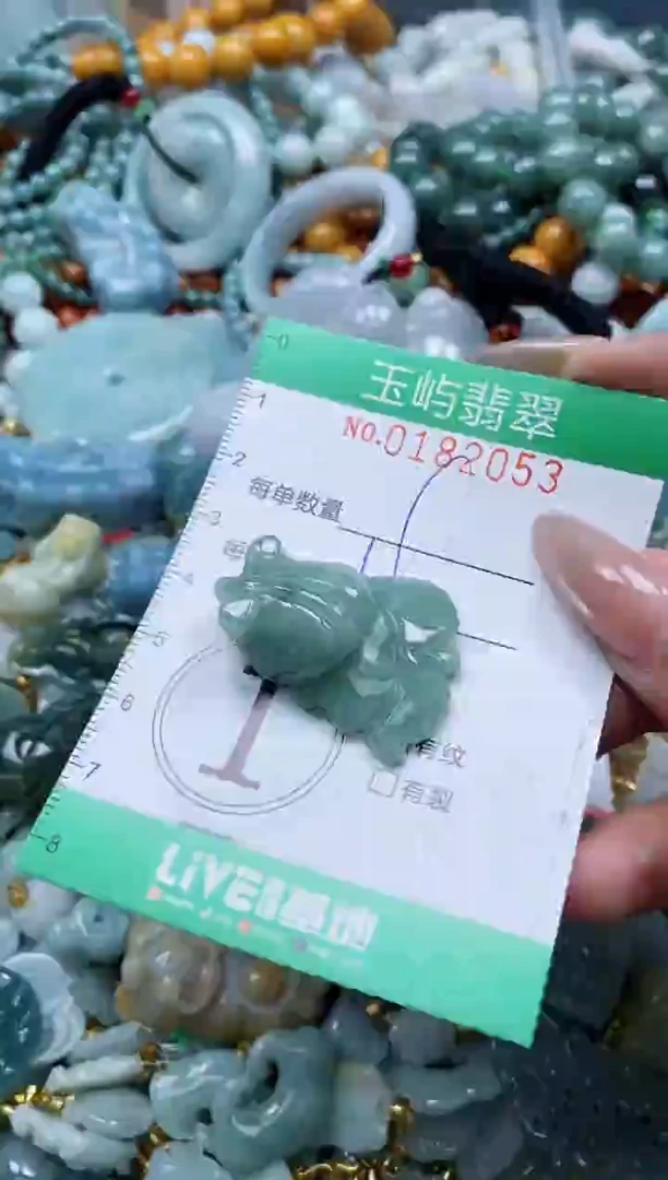 翡翠未镶嵌颈饰闪购0182053