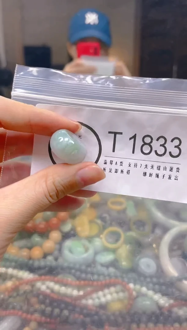 翡翠未镶嵌颈饰/T/翡翠A货一图一物