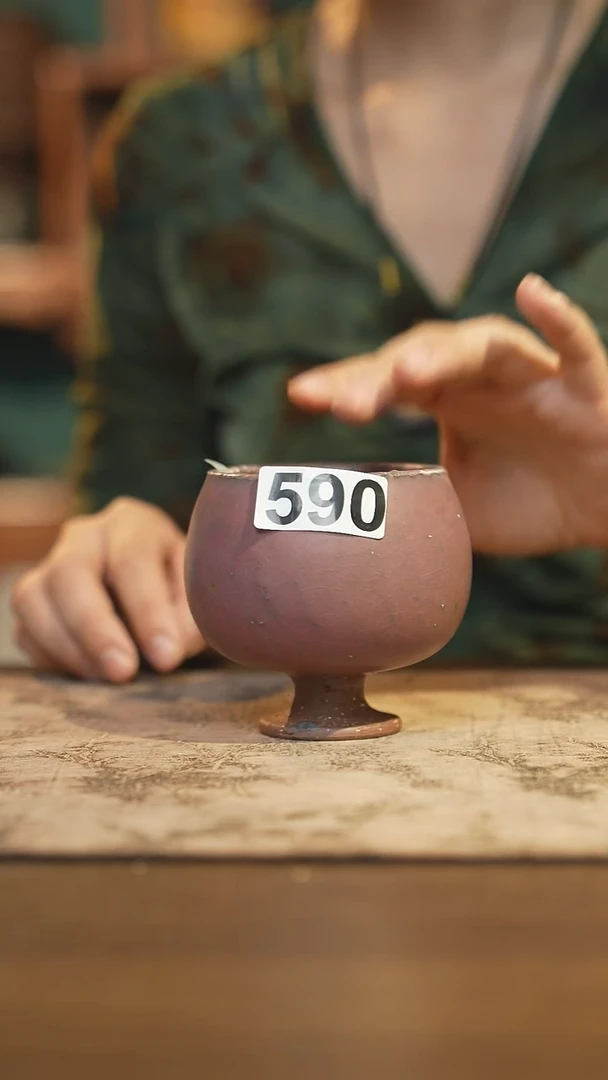 陶瓷茶器茶具主人杯590微瑕