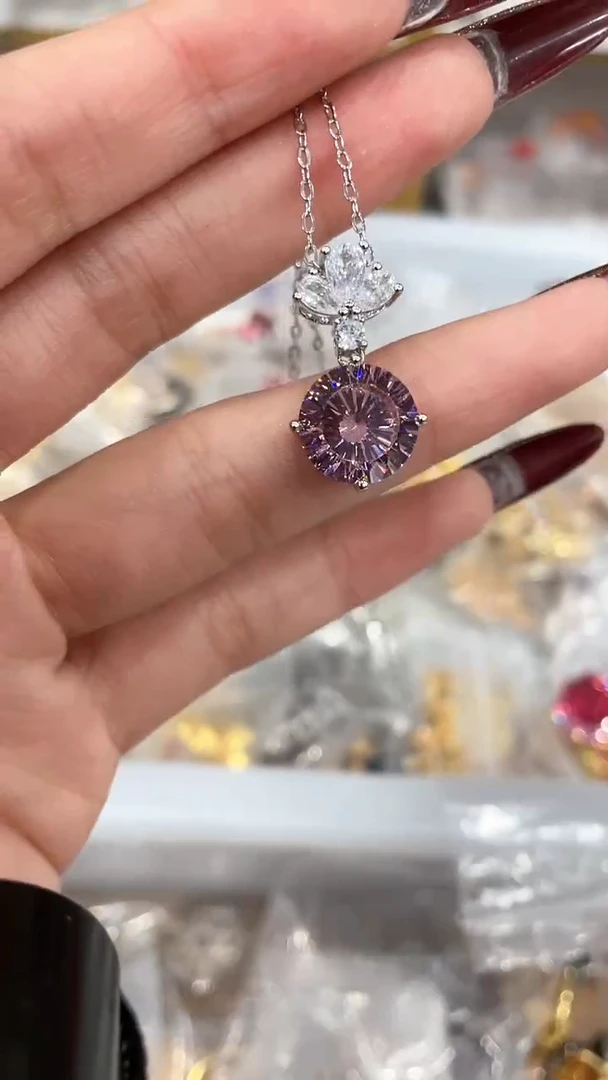 【闪购商品】合成钻石合金q655时尚气质饰品