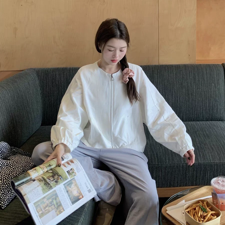 【张小张CC】通勤百搭拉链外套29979