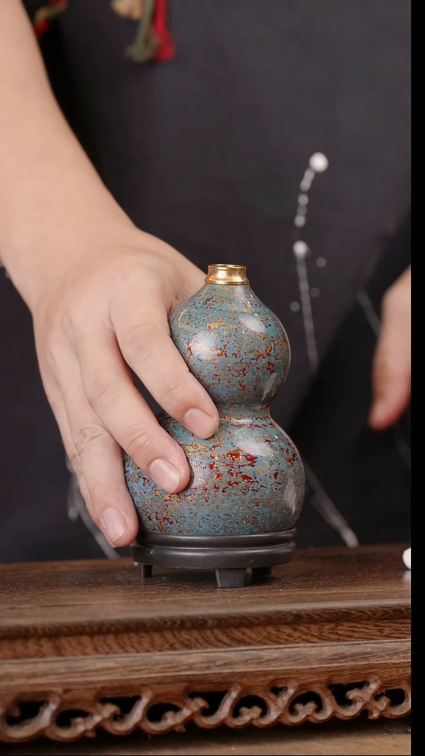 109号精品天然大漆酒葫芦一物一拍~***