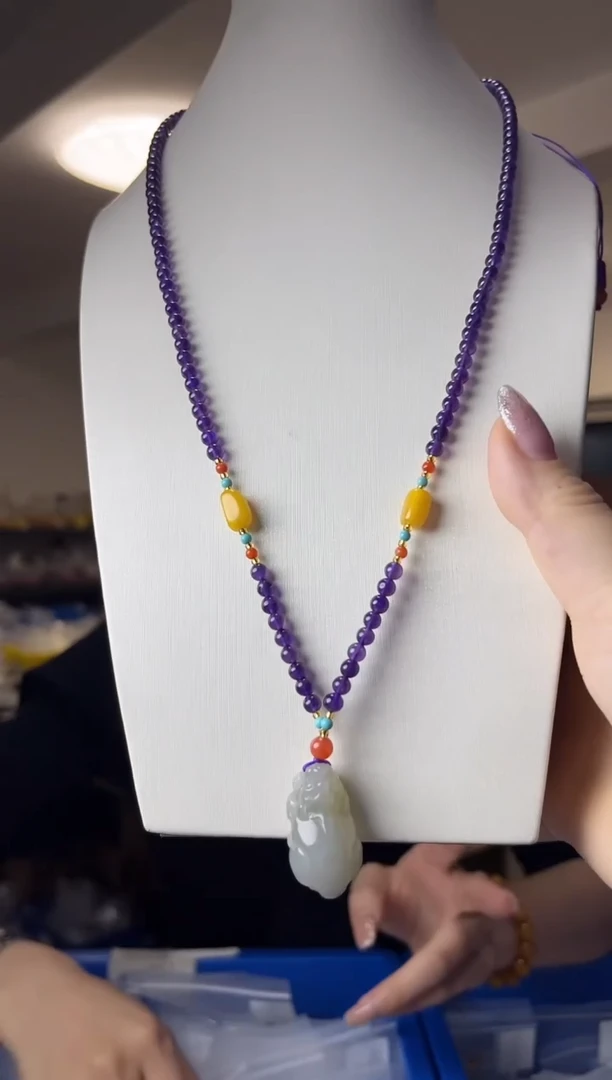 颈饰未镶嵌和田玉（多样性发一件）