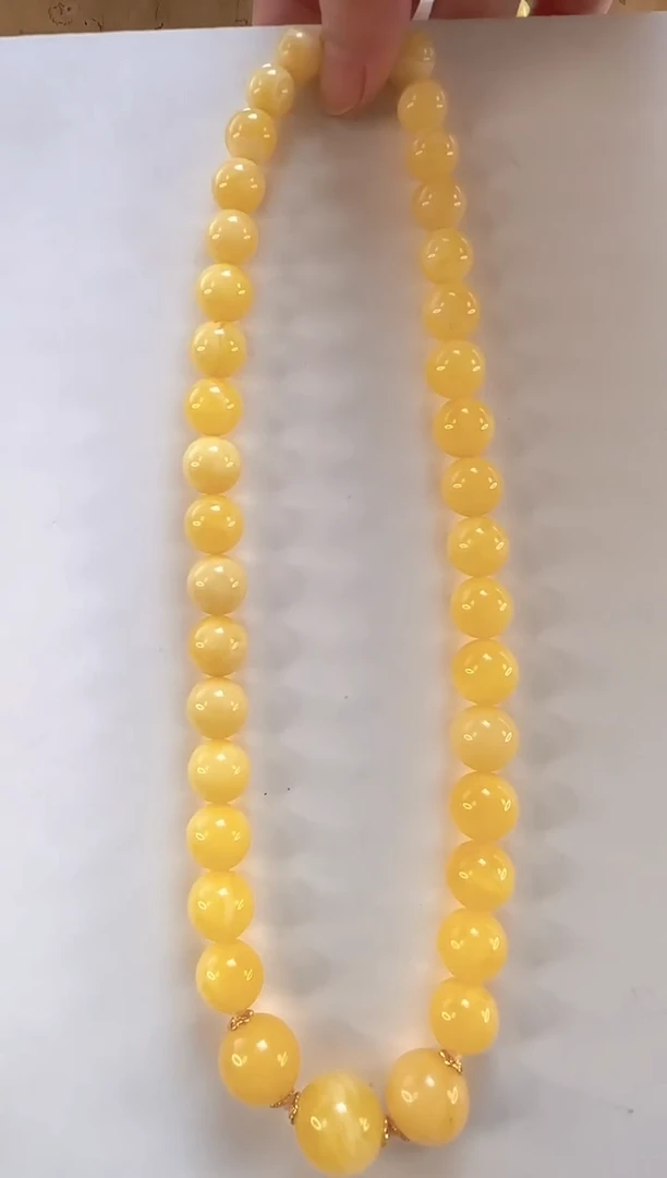 蜜蜡颈饰未镶嵌ζ****࿐项链