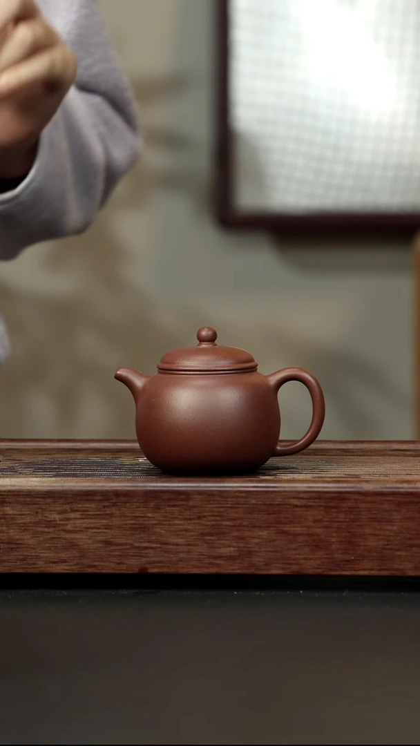 茶壶紫砂老紫泥 小匏樽