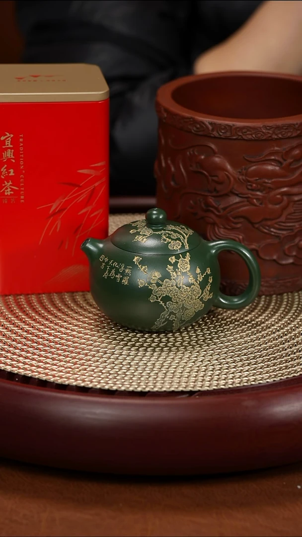 茶壶紫砂邵忠源 茶叶  笔筒